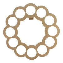 Art.9742 Corona Navideña Hueca Esferas