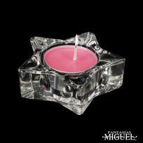 Art.9785 Adorno De Cristal En Forma De Estrella 2.5x7.5cm 1pz