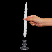 Art.9808 Vela Espiral Con Etiqueta 23x2.5cm 1pz