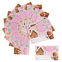 Art.9826 Tarjeta Navideña 5x8cm 15pz