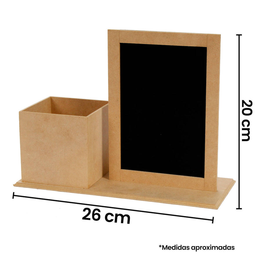 Art.9827 Set De Escritorio Con Pizarrón 20x26x10.5cm 1pz