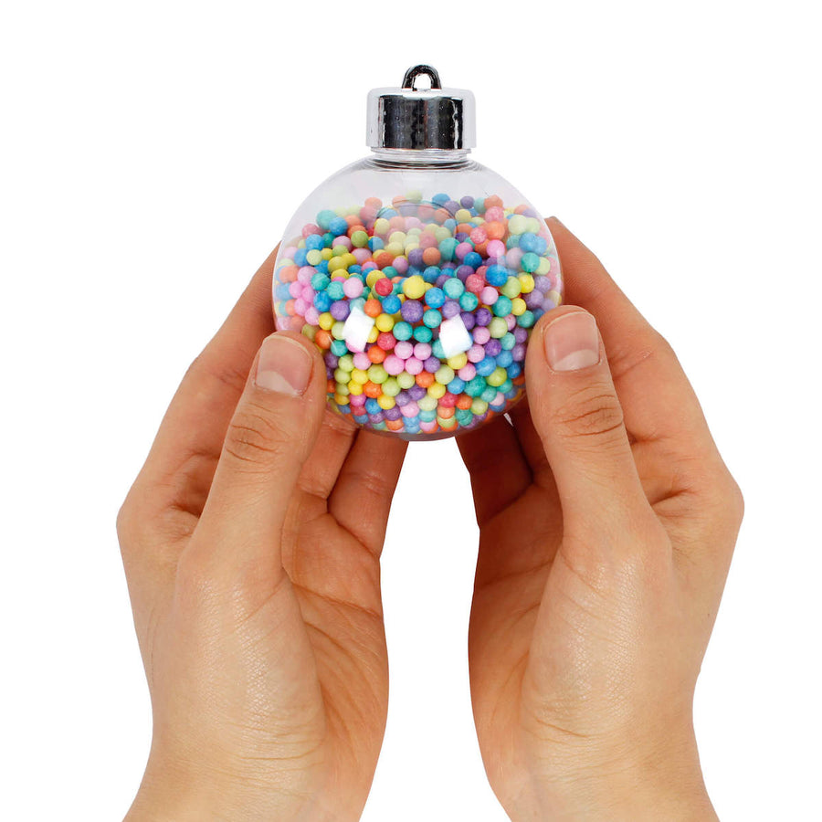 Art.9843 Esfera Transparente 70mm 4pz