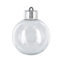 Art.9843 Esfera Transparente 70mm 4pz