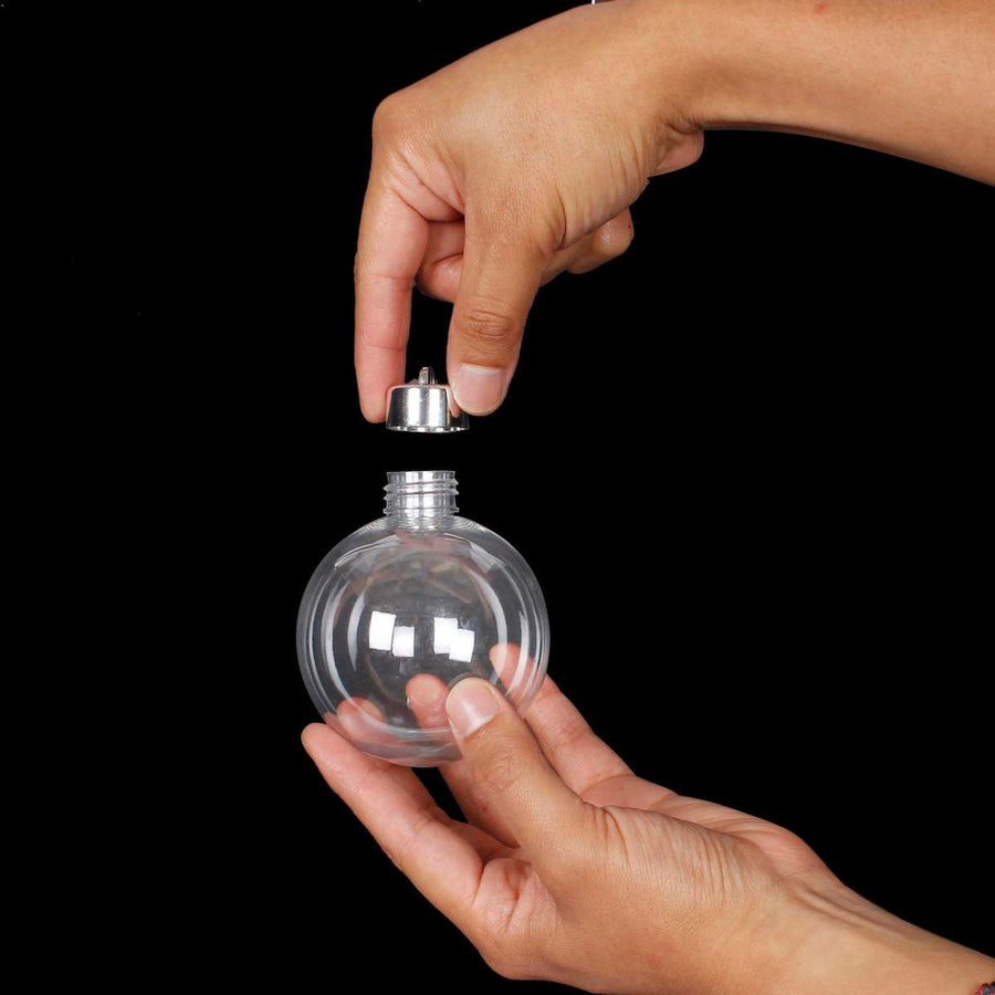 Art.9844 Esfera Transparente 80mm 4pz