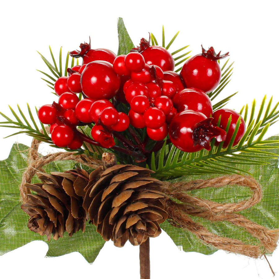 Art.9878 Pick Natural Con Cerezas/Piña 16cm 1pz