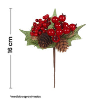 Art.9878 Pick Natural Con Cerezas/Piña 16cm 1pz