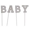 Fantasías Miguel Art.996 Pick Letras Baby 12x4cm 4pz