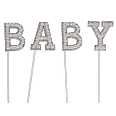 Fantasías Miguel Art.996 Pick Letras Baby 12x4cm 4pz