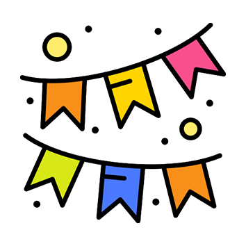 Decoración para fiesta