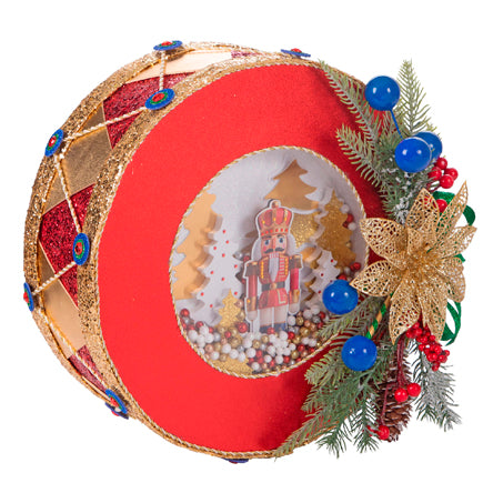 Adorno Tambor Con Personaje Navidad