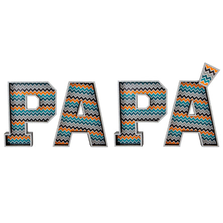 Letras Decoradas Papá | Proyecto | Fantasias Miguel – Fantasías Miguel