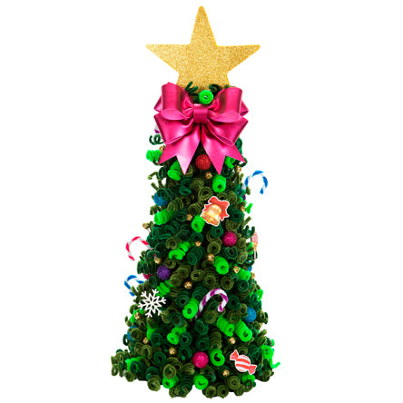 Pino Navideño Con Chenille