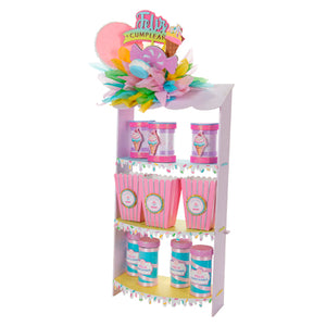 Despachador Con Techo Pasillo Pastel