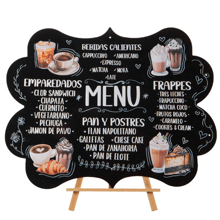 Pizarrón Cafetería