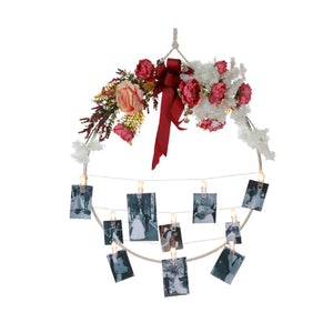 Aro Decorativo Con Fotos Para Boda