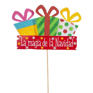 Adorno Letrero Navideño