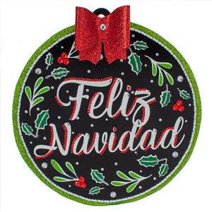 Esfera Feliz Navidad Nochebuena