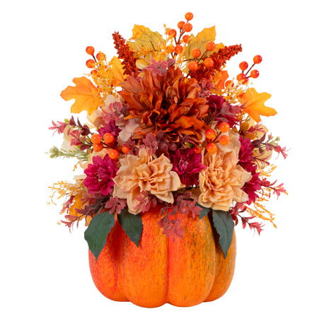 Calabaza Centro De Mesa Otoñal