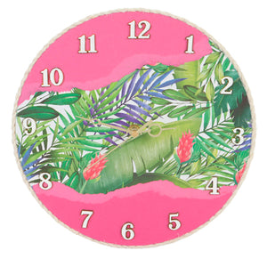 Reloj Decorativo Hojas