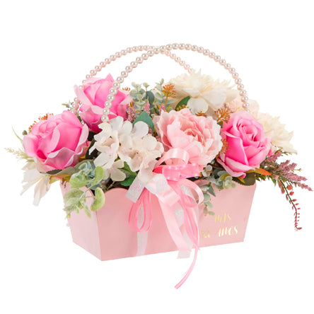 Centro De Mesa Xv Años Rosa