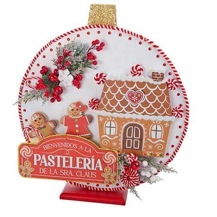Adorno Esfera Pastelería De Jengibre