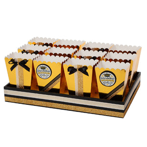 Despachador Palomitas Graduación Negro/Oro