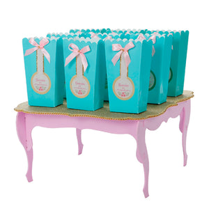 Mesita Para Palomitas Garigoleada Menta Xv