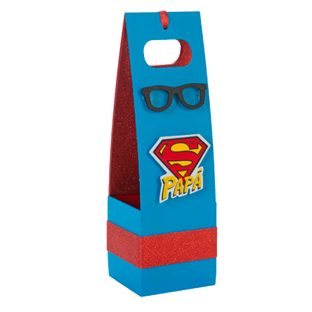 Porta Botella Super Papá