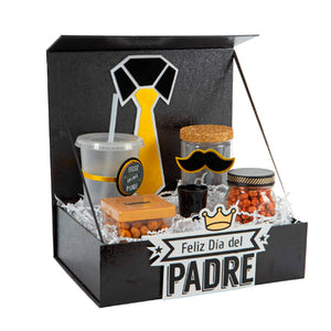 Caja Sorpresa Papá Negro Oro