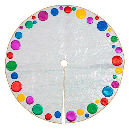 Pie De Árbol Navideño Multicolor