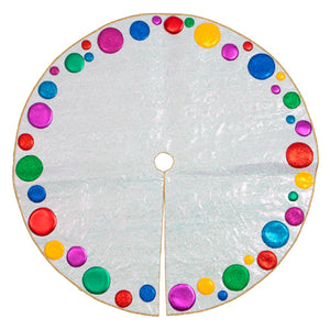 Pie De Árbol Navideño Multicolor