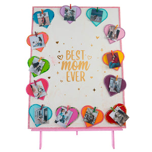 Pizarrón Corazones De Colores