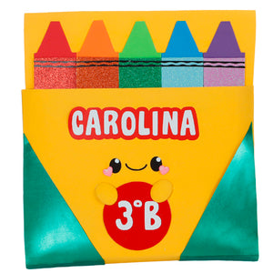 Adorno Caja De Crayolas