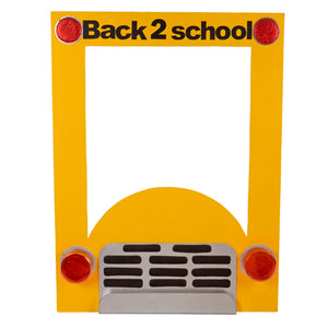 Marco Para Foto Autobús Escolar
