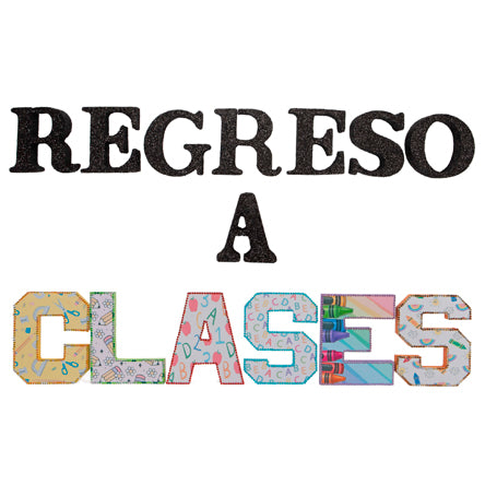 Letrero Regreso A Clases