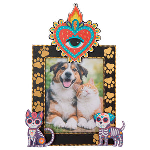 Portarretrato Mascotas Dia De Muertos