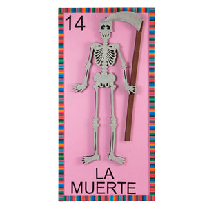 Carta Juego Esqueleto
