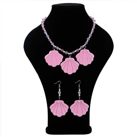 Juego Collar Y Aretes Conchita