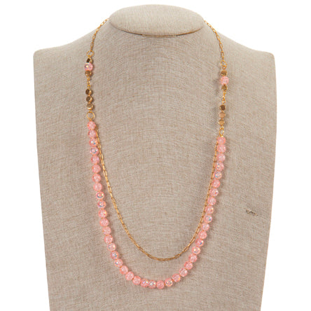 Collar Oro/Naranja