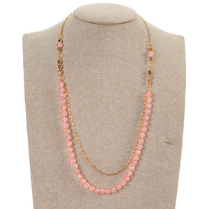 Collar Oro/Naranja