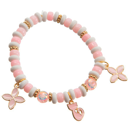 Pulsera Rosa Gato