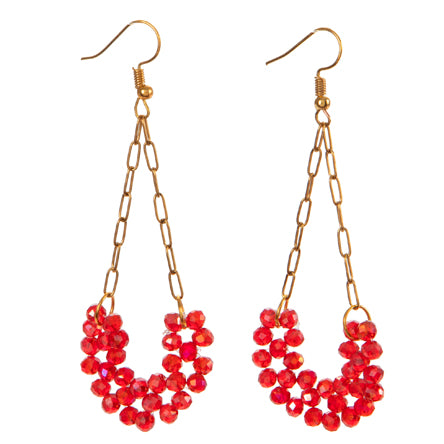 Aretes Rojos