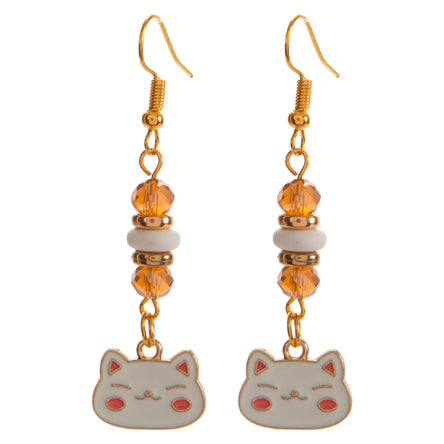 Aretes Dije Gatito
