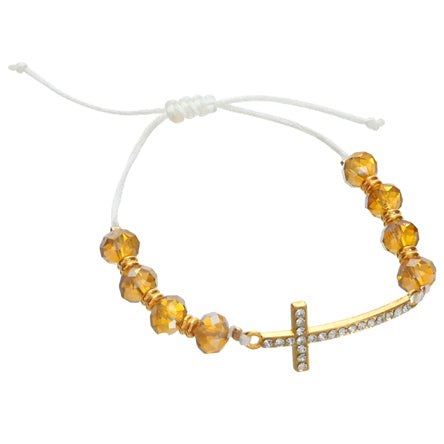 Pulsera Cruz Cordón