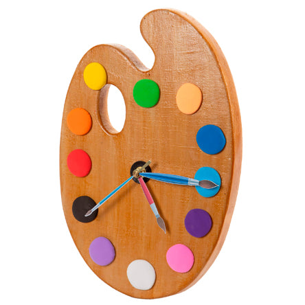 Reloj Paleta De Pintor