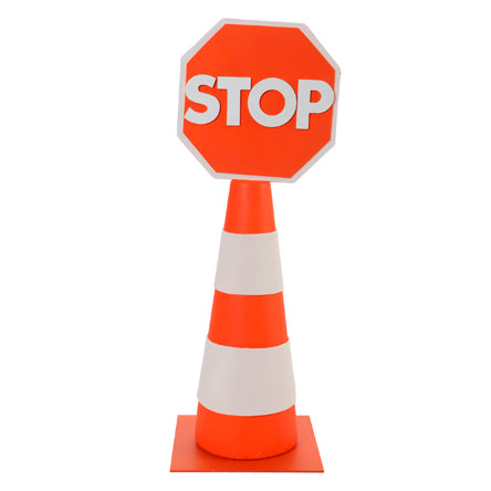 Cono Stop Naranja