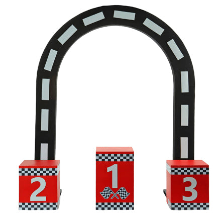 Pedestal De 3 Para Carreras Con Arco