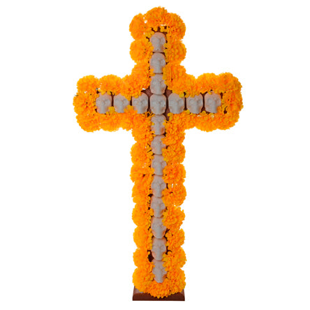 Cruz Con Cráneos Dia De Muertos