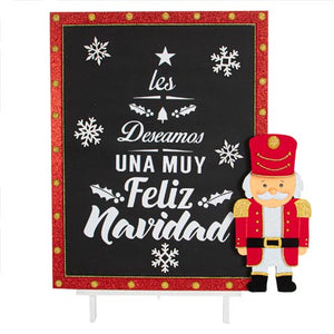 Pizarron Navidad Cascanueces