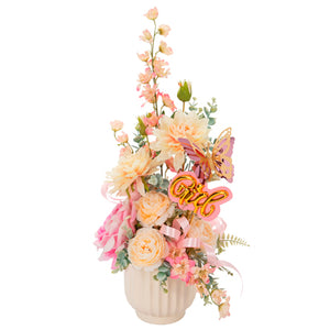 Arreglo Floral Baby Mariposa
